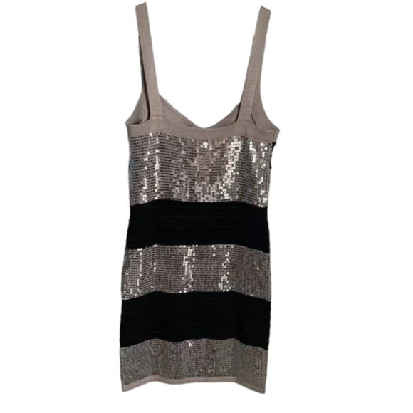 Say What Sleeveless Sequin Knit Dress - Picture 2 of 4